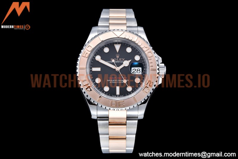 Rolex - YachtMaster 126621 40mm 904 RG/SS Black VSF VS3235