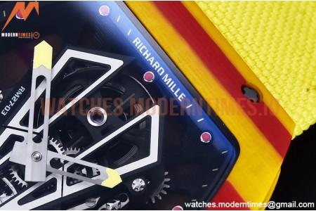 Richard Mille - Rafael Nadal RM27-03 Tourb Yelw NTPT/NY Ske BBR Tourbillon