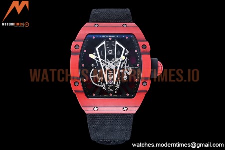 Richard Mille - Rafael Nadal RM27-03 Tourb Red NTPT/NY Ske BBR Tourbillon