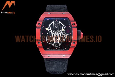 Richard Mille - Rafael Nadal RM27-03 Tourb Red NTPT/NY Ske BBR Tourbillon