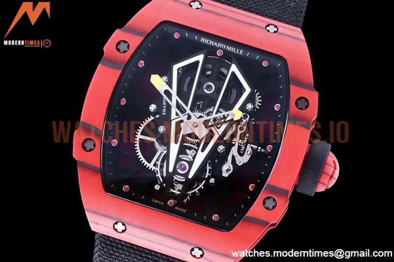 Richard Mille - Rafael Nadal RM27-03 Tourb Red NTPT/NY Ske BBR Tourbillon