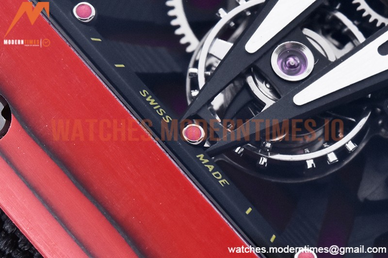 Richard Mille - Rafael Nadal RM27-03 Tourb Red NTPT/NY Ske BBR Tourbillon