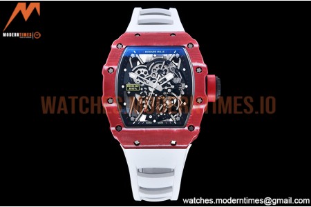 Richard Mille - RM035-02 Rafael Nadal White RNTPT/RU Skele T+F RMUL2