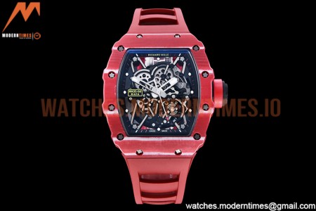 Richard Mille - RM035-02 Rafael Nadal Red RNTPT/RU Skele T+F RMUL2