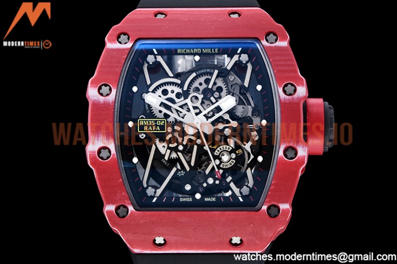Richard Mille - RM035-02 Rafael Nadal Black RNTPT/RU Skele T+F RMUL2