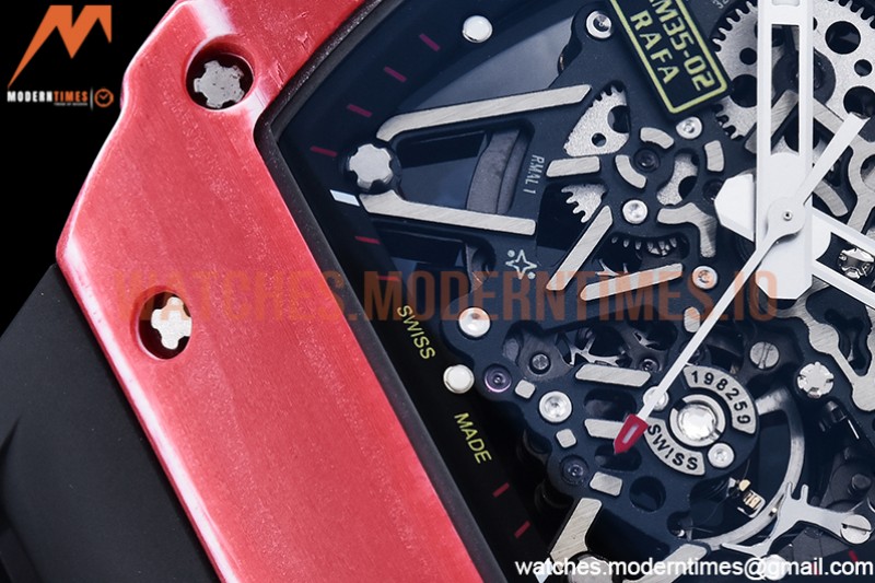 Richard Mille - RM035-02 Rafael Nadal Black RNTPT/RU Skele T+F RMUL2