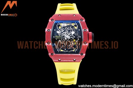 Richard Mille - RM035-02 Rafael Nadal Yelw RNTPT/RU Skele T+F RMUL2