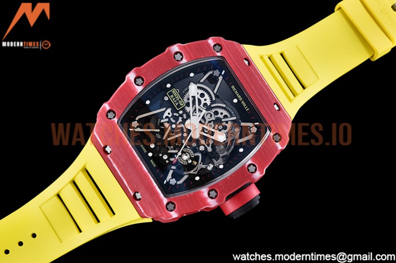 Richard Mille - RM035-02 Rafael Nadal Yelw RNTPT/RU Skele T+F RMUL2