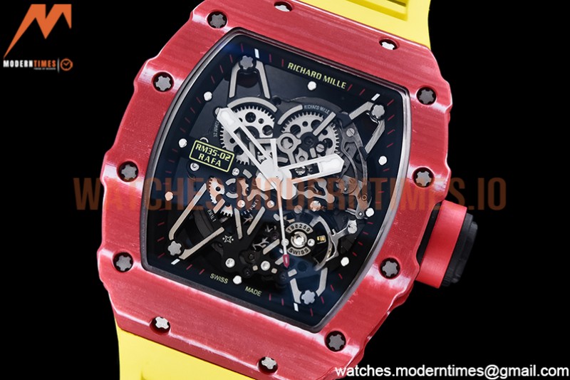 Richard Mille - RM035-02 Rafael Nadal Yelw RNTPT/RU Skele T+F RMUL2