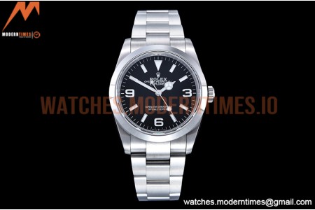 Rolex - Explorer 1 124270 36mm 904L SS/SS Blk GMF V2 VR3230