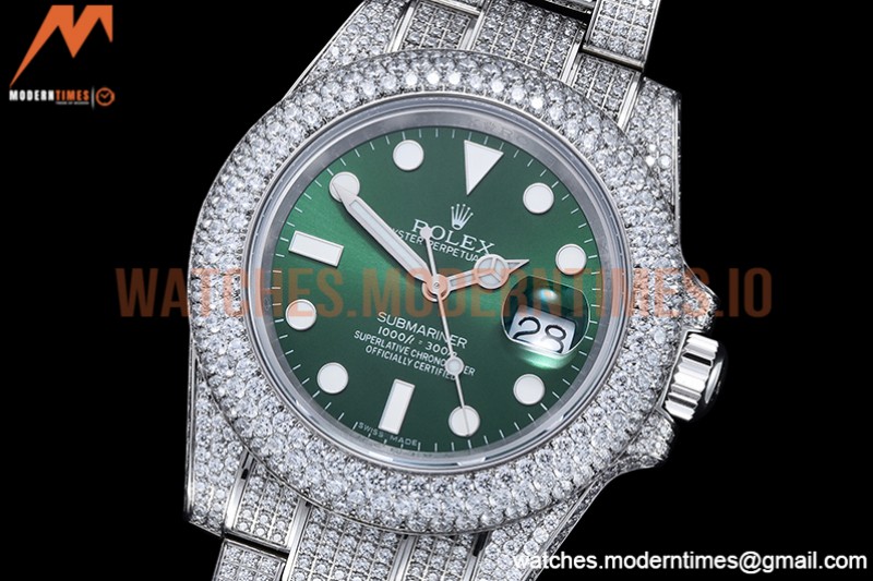 Rolex - Submariner 904 Dia Dia/Dia Green JVS VR3135