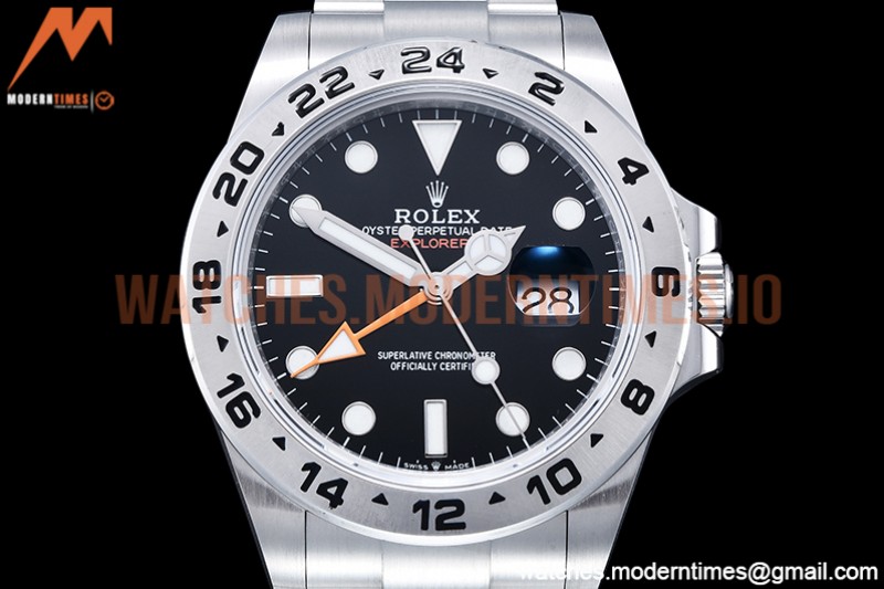 Rolex - Explorer II 226570 904L SS/SS Blk JVS VR3285 CHS