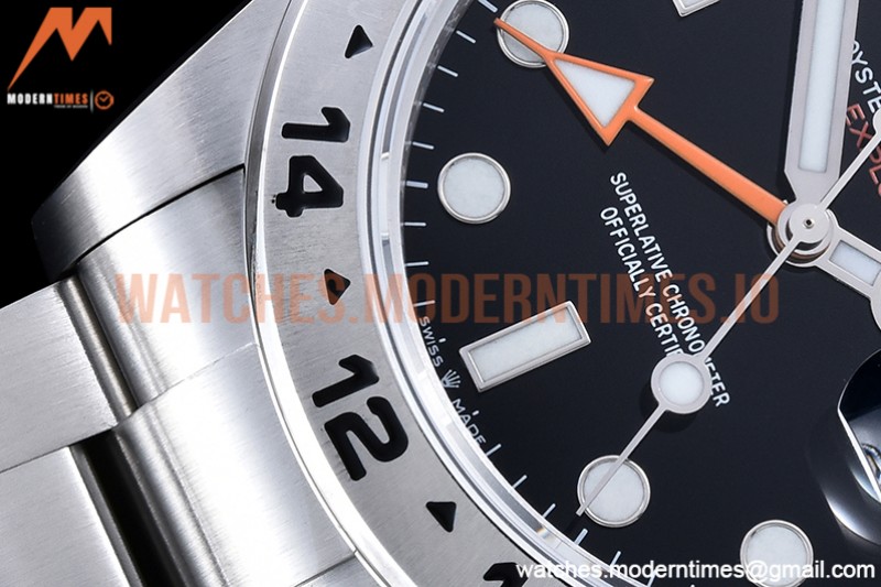 Rolex - Explorer II 226570 904L SS/SS Blk JVS VR3285 CHS