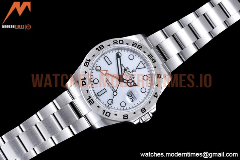 Rolex - Explorer II 226570 904L SS/SS Wht GMF V4 A3285 CHS