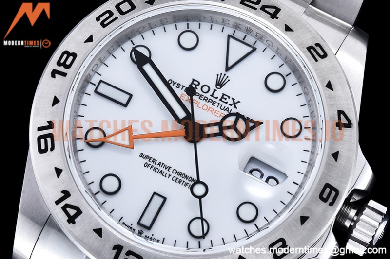 Rolex - Explorer II 226570 904L SS/SS Wht GMF V4 A3285 CHS