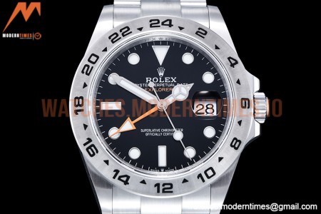 Rolex - Explorer II 226570 904L SS/SS Blk GMF V4 VR3285 CHS
