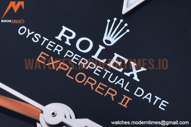 Rolex - Explorer II 226570 904L SS/SS Blk GMF V4 VR3285 CHS
