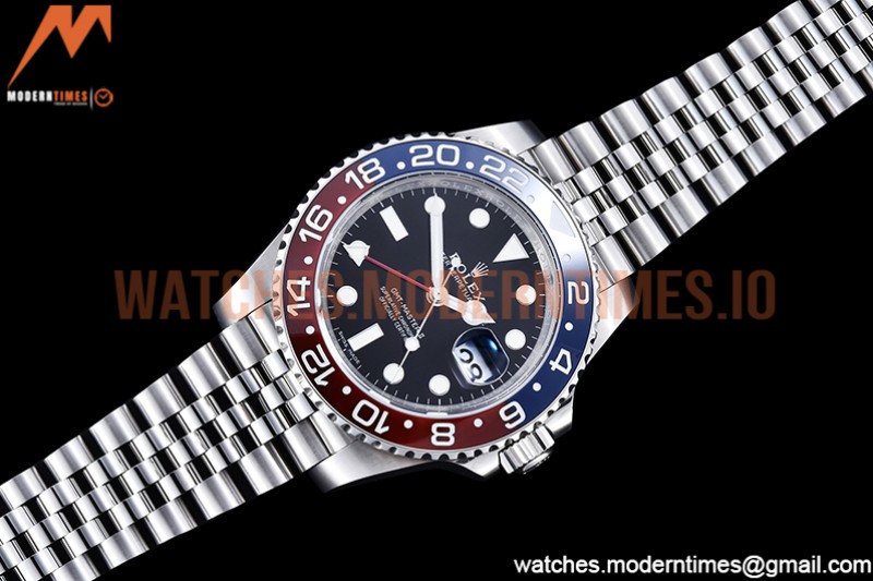 Rolex - GMT II 116710 Jub 904L SS/SS Blk APSF VR3186 CHS