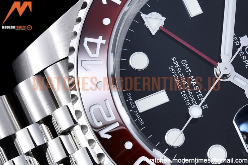 Rolex - GMT II 116710 Jub 904L SS/SS Blk APSF VR3186 CHS