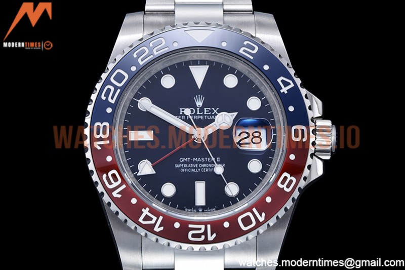 Rolex - GMT II 126719 Pepsi 904 Oys SS/SS Blue APSF VR3186