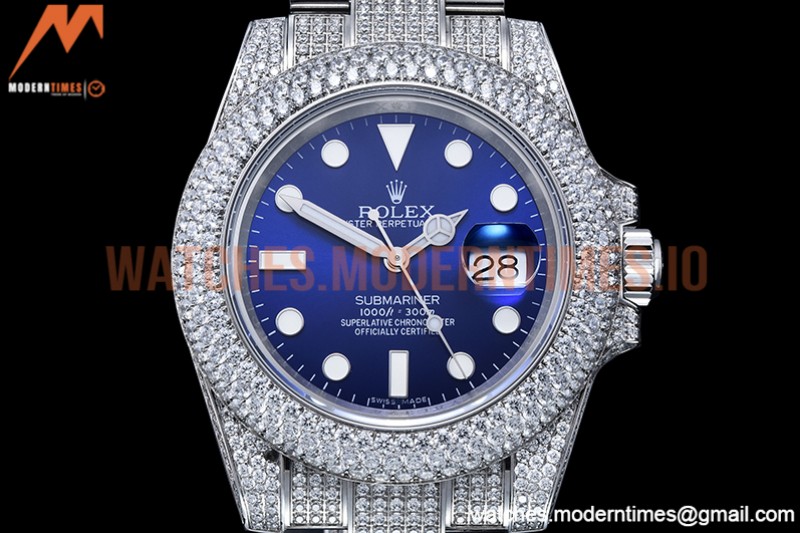 Rolex - Submariner 904 Dia Dia/Dia Blue JVS VR3135