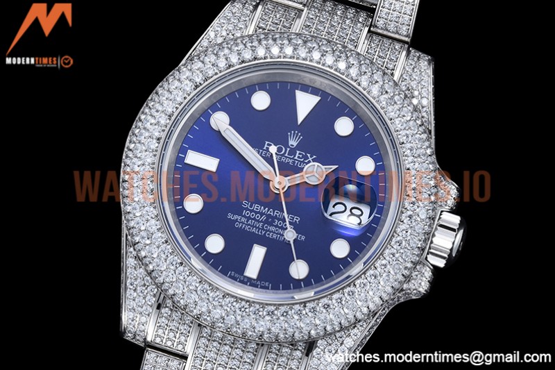 Rolex - Submariner 904 Dia Dia/Dia Blue JVS VR3135