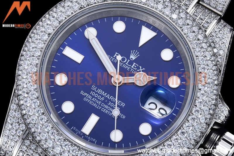 Rolex - Submariner 904 Dia Dia/Dia Blue JVS VR3135