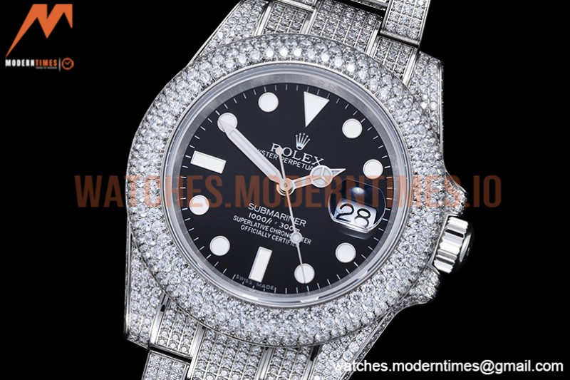 Rolex - Submariner 904 Dia Dia/Dia Black JVS VR3135