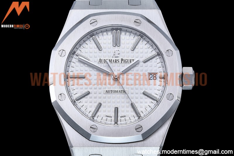 Audemars Piguet - Royal Oak 37mm 15450ST SS/SS White APSF A3120