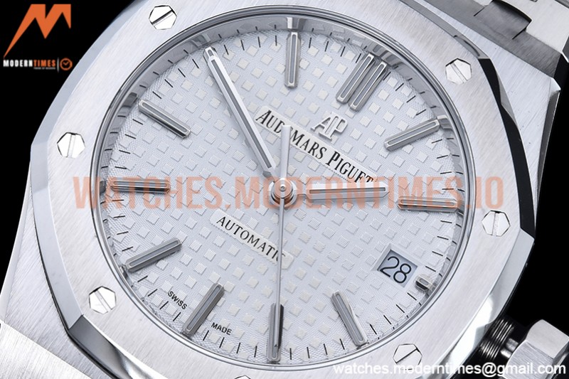 Audemars Piguet - Royal Oak 37mm 15450ST SS/SS White APSF A3120