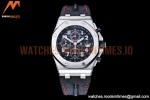Audemars Piguet - AP ROO Chronograph SS/LE Blk/Num JJF A3126 Mod
