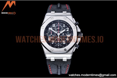 Audemars Piguet - AP ROO Chronograph SS/LE Blk/Num JJF A3126 Mod