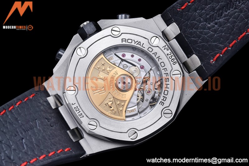 Audemars Piguet - AP ROO Chronograph SS/LE Blk/Num JJF A3126 Mod
