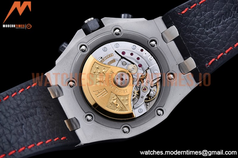 Audemars Piguet - AP ROO Chronograph SS/LE Blk/Num JJF A3126 Mod