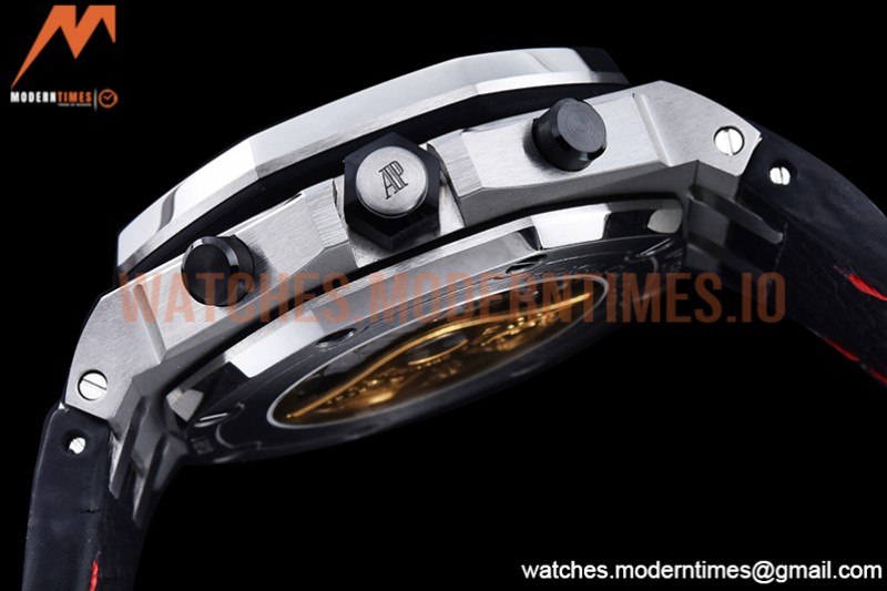 Audemars Piguet - AP ROO Chronograph SS/LE Blk/Num JJF A3126 Mod