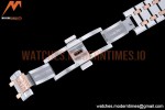 Audemars Piguet - Royal Oak Ladies 67650SR 33mm RG/SS White JJF Qtz