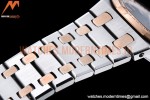 Audemars Piguet - Royal Oak Ladies 67650SR 33mm RG/SS Black JJF Qtz