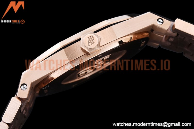 Audemars Piguet - Royal Oak Ladies 67651OR 33mm Dia RG/RG White JJF Qtz