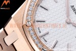 Audemars Piguet - Royal Oak Ladies 67651OR 33mm Dia RG/RG White JJF Qtz