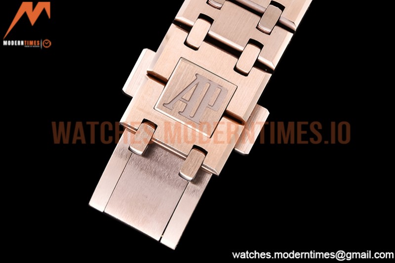 Audemars Piguet - Royal Oak Ladies 67651OR 33mm Dia RG/RG Brown JJF Qtz