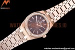 Audemars Piguet - Royal Oak Ladies 67651OR 33mm Dia RG/RG Brown JJF Qtz