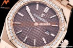 Audemars Piguet - Royal Oak Ladies 67651OR 33mm Dia RG/RG Brown JJF Qtz