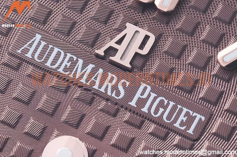 Audemars Piguet - Royal Oak Ladies 67651OR 33mm Dia RG/RG Brown JJF Qtz