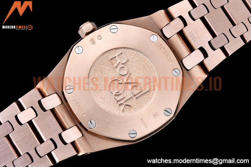 Audemars Piguet - Royal Oak Ladies 67651OR 33mm Dia RG/RG RG JJF Qtz