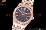 Audemars Piguet - Royal Oak Ladies 67651OR 33mm Dia RG/RG Black JJF Qtz