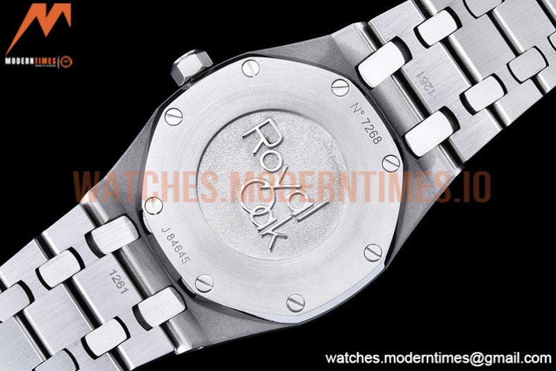 Audemars Piguet - Royal Oak Ladies 67651ST 33mm Dia SS/SS Blue JJF Qtz
