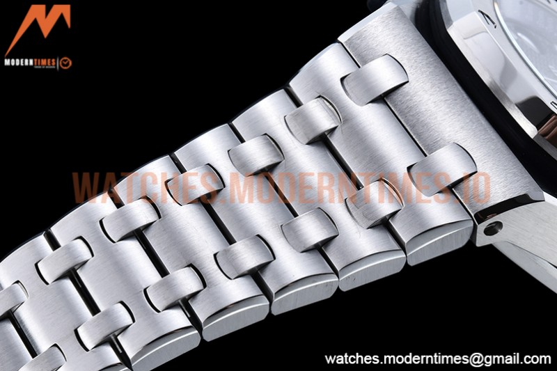 Audemars Piguet - AP ROO Chronograph SS/SS Blue/Dot JJF A3126 Mod