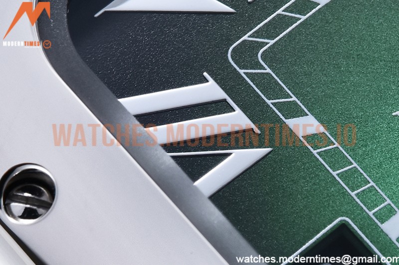 Cartier - Santos De Cartier 2018 Mens XL SS/SS Green BVF MY9015