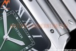 Cartier - Santos De Cartier 2018 Mens XL SS/SS Green BVF MY9015
