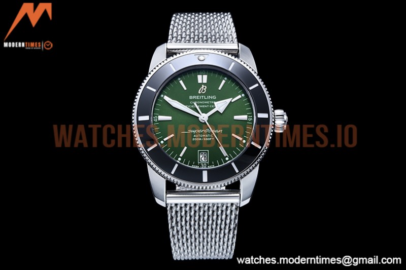 Breitling - Superocean Heritage II 42mm SS/SS Green GF A2824